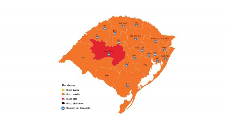 Pela segunda vez, mapa preliminar do Distanciamento Controlado não recebe pedidos de reconsideração