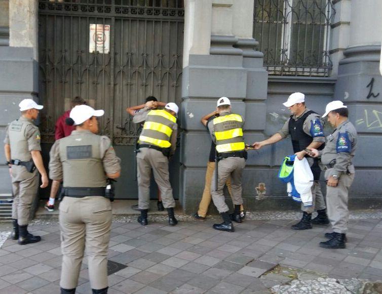 Brigada Militar realiza Operação Avante com apoio dos alunos soldados