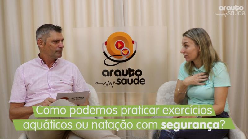 Exercícios aquáticos com segurança