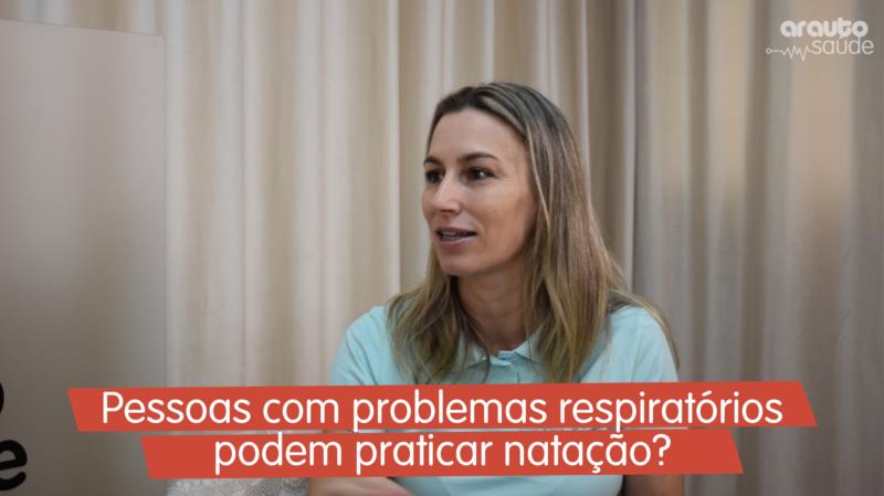 Pessoas com problemas respiratórios podem praticar natação?