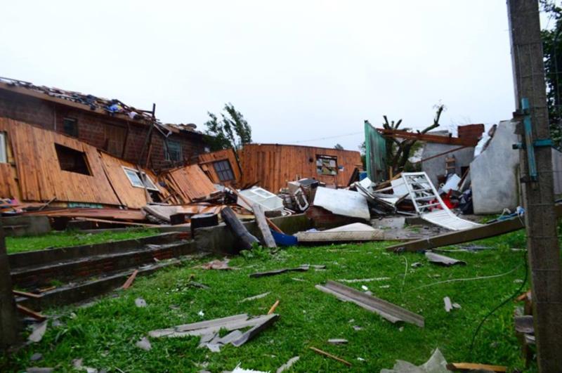 Com 500 desabrigados, São Francisco de Paula se mobiliza para reconstrução