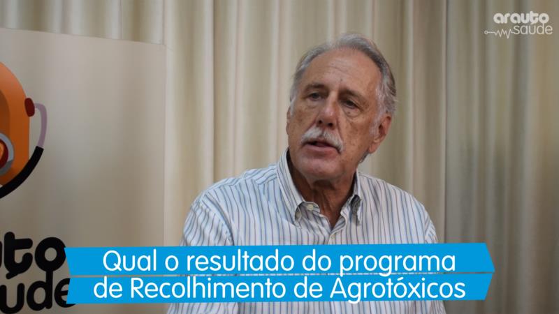 Resultado do programa de recolhimento de agrotóxicos