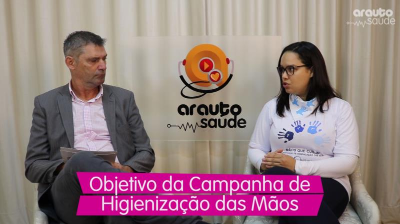 Objetivo campanha higienização das mãos