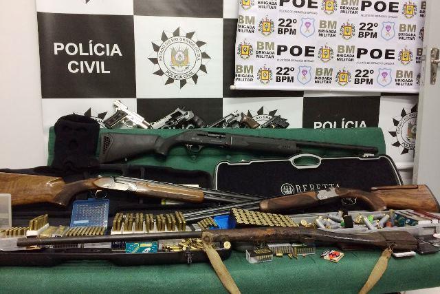 Polícia Civil desarticula em Soledade e Barros Cassal quadrilha especializada em roubos