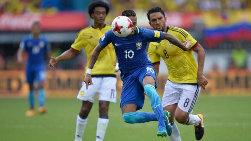 Seleção Brasileira empata com a Colômbia