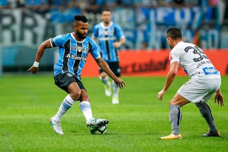 Grêmio fica no empate com o Santos na Arena