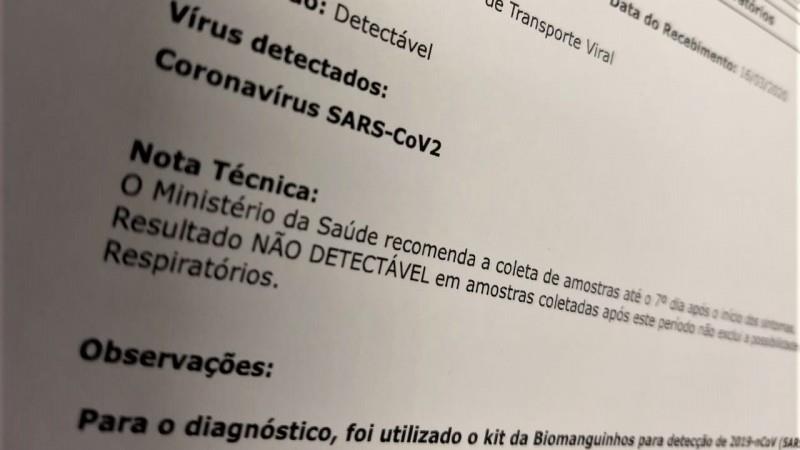 Vigilância passará a testar para o coronavírus apenas casos internados