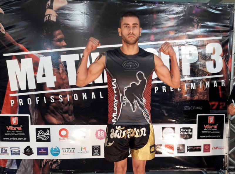 Santa-cruzense vai disputar cinturão de MuayThai