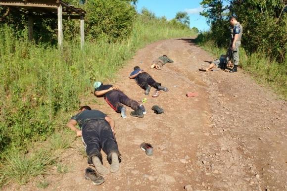 Bando é preso por tentativa de abigeato em Passo do Sobrado