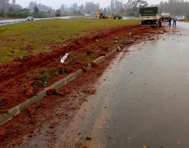 PRE atende saída de pista em Vale do Sol