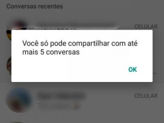 WhatsApp anuncia limite de encaminhamento de mensagens para cinco destinatários