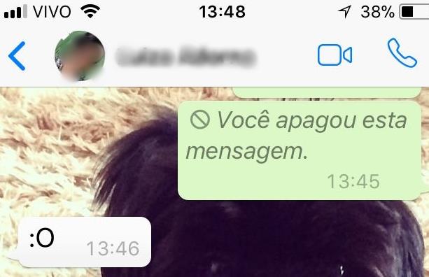 WhatsApp libera função de apagar mensagens para todos