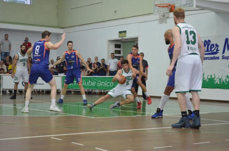 UniCo e Sojão jogam a final do Estadual Adulto de basquete