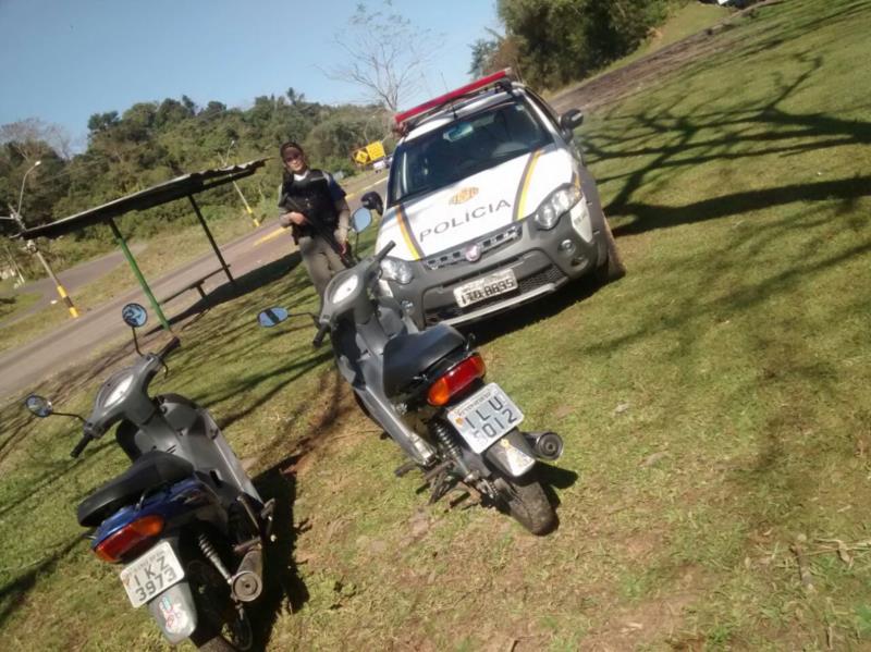 Duas motonetas são recuperadas nesta tarde em Santa Cruz do Sul