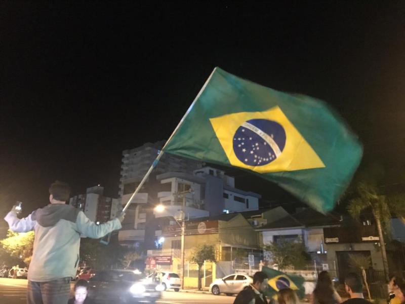 Região comemora vitória de Bolsonaro