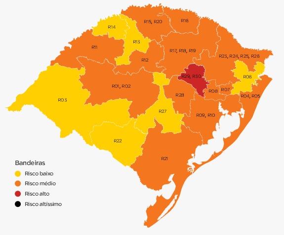 Classificada com bandeira laranja, saiba quais são as restrições para Santa Cruz