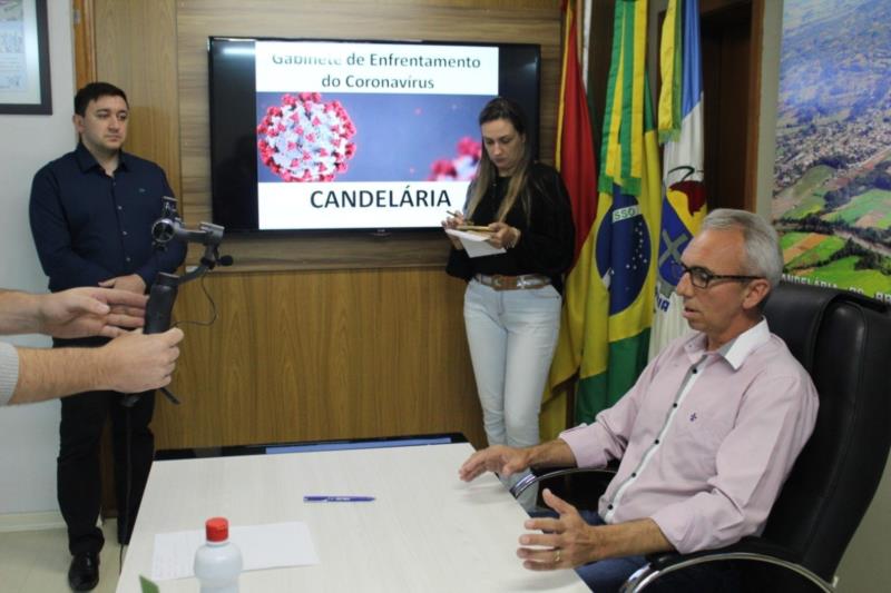 Prefeitura de Candelária autoriza funcionamento do comércio com uso de máscaras