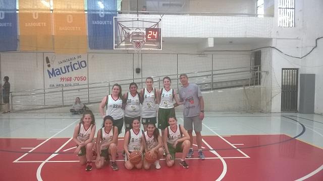 Basquete Feminino de Santa Cruz conquista título de torneio estadual