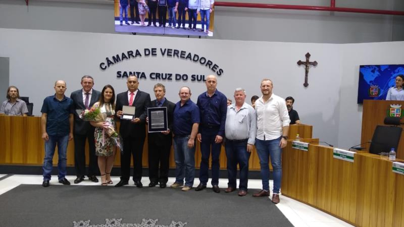 Sargento Sortica recebe título de Cidadão Santa-cruzense