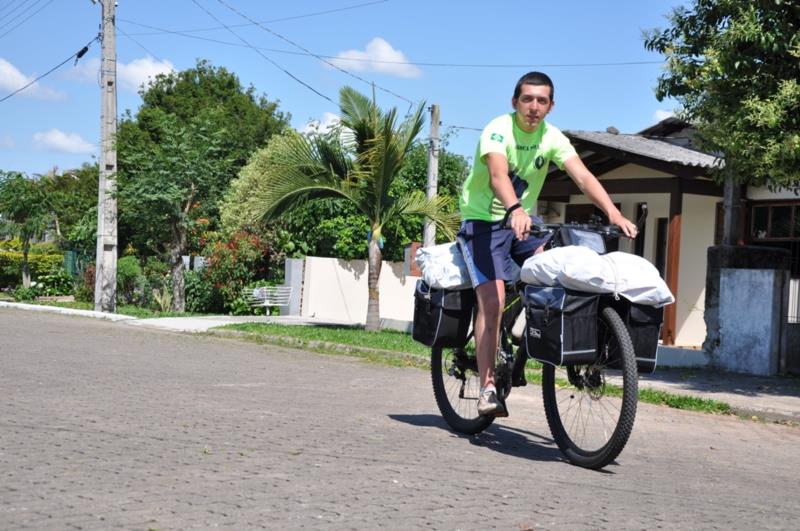 Na bike, o sonho de conhecer a América