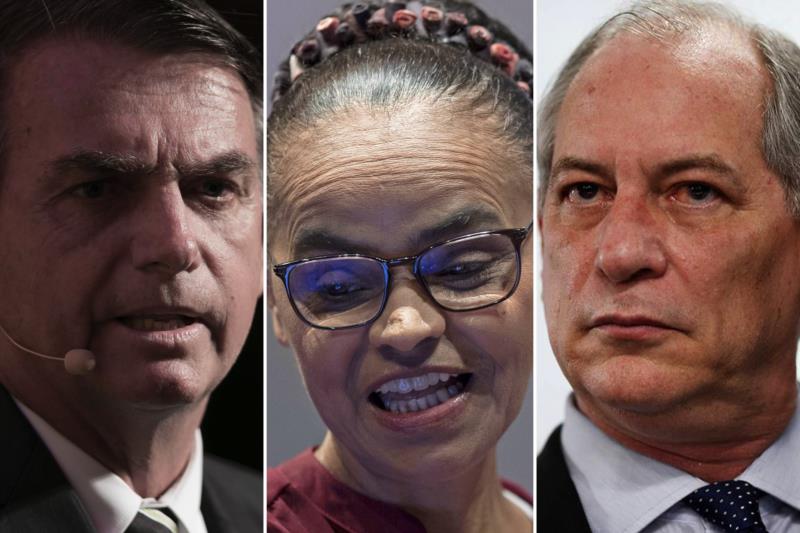 Ibope: Bolsonaro tem 22% das intenções de voto; Ciro e Marina, 12%