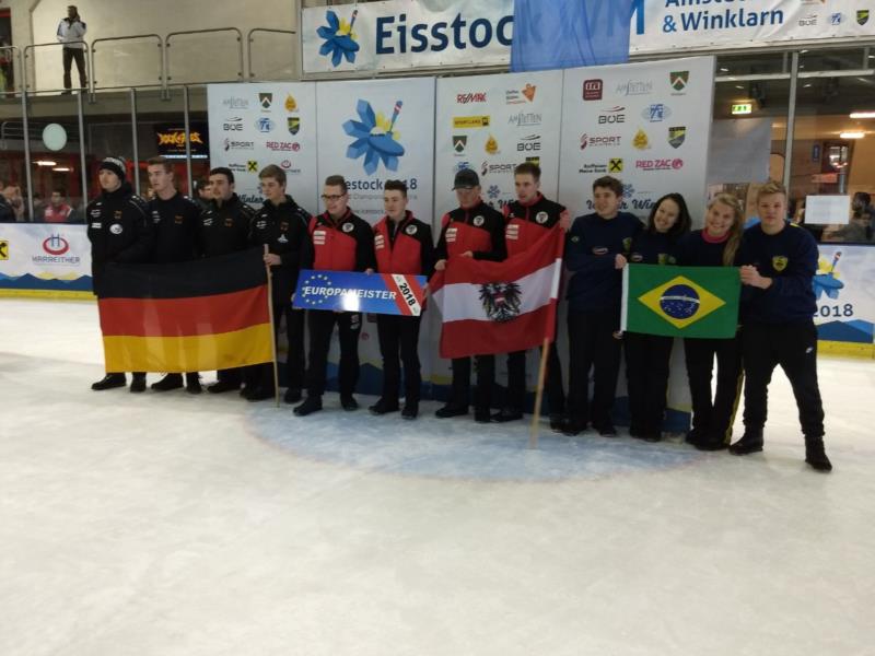 Brasil conquista bronze no Juniores de Eisstocksport