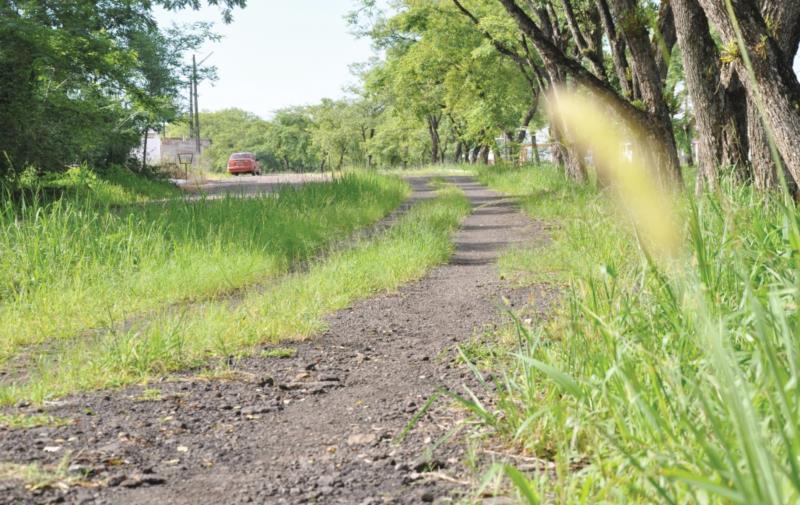 Caminhódromo espera roçadas