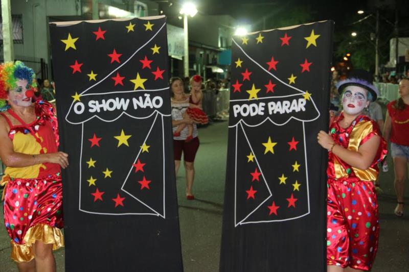 Carnaval terá duas noites de desfile em Venâncio