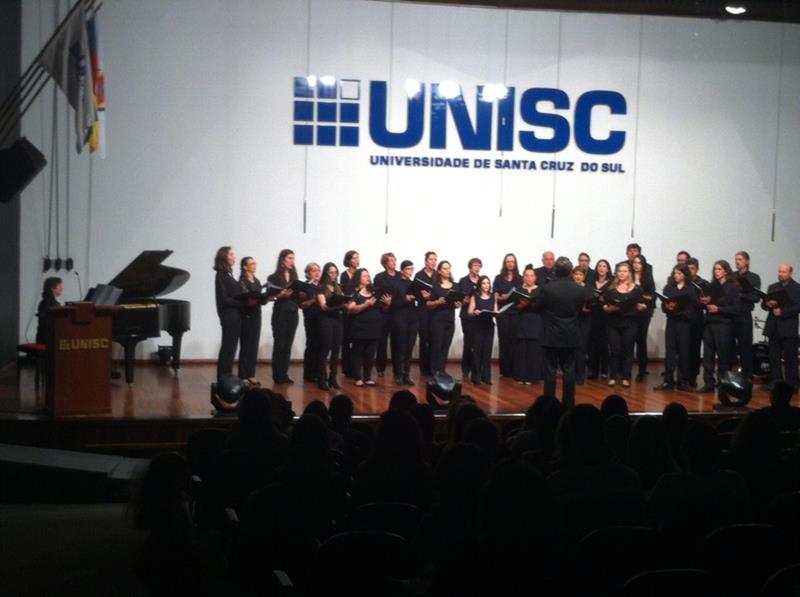 Coro da Unisc recebe inscrições