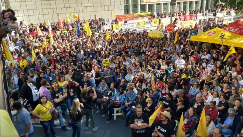 Governo suspende negociação com Cpers enquanto greve não for encerrada