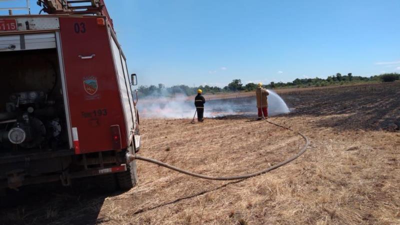 Incêndio atinge 20 hectares de lavoura em Candelária