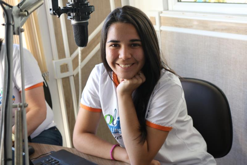 Daniella da Rosa representa Santa Cruz nas Olimpíadas da Língua Portuguesa