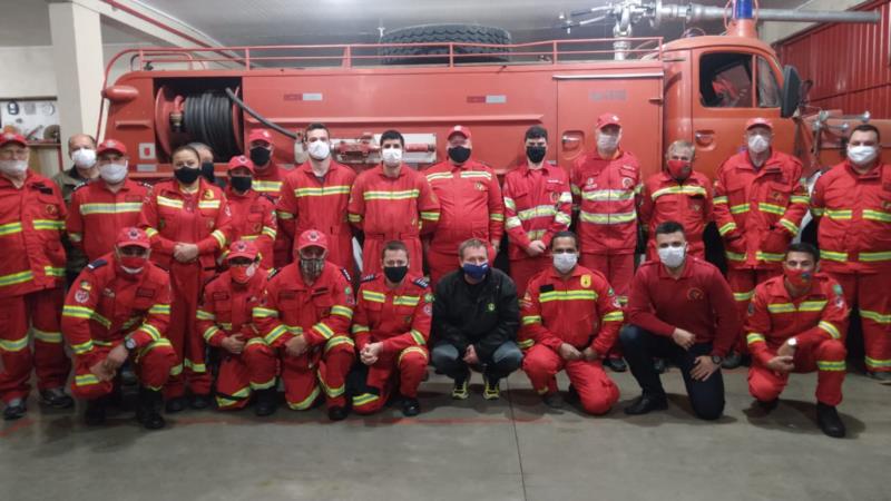 Bombeiros Voluntários se reúnem em encontro em Candelária