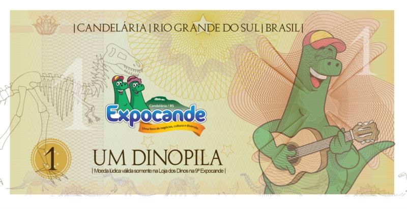 Expocande lança campanha para troca de notas fiscais por “Dinopilas”