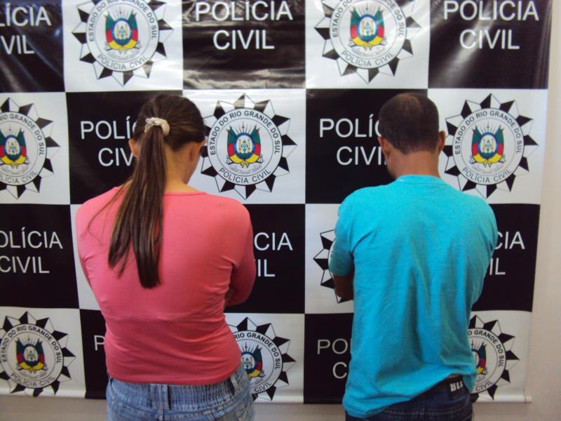 Polícia Civil prende casal suspeito de estuprar a filha