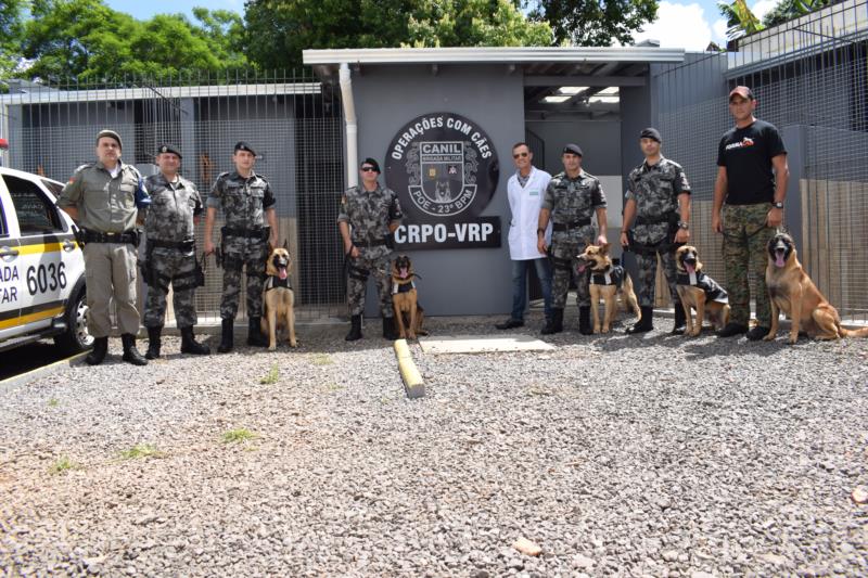 Melhores amigos também da Brigada Militar