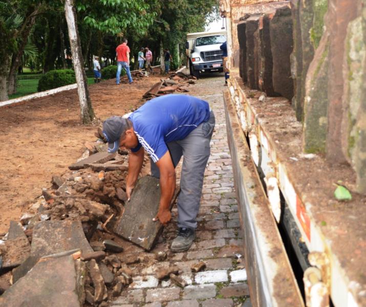 Calçadas acessíveis e conservadas em Vera Cruz