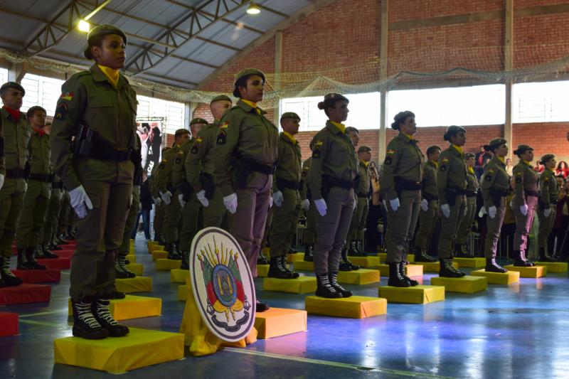 Rio Pardo forma 140 alunos soldados da Brigada Militar