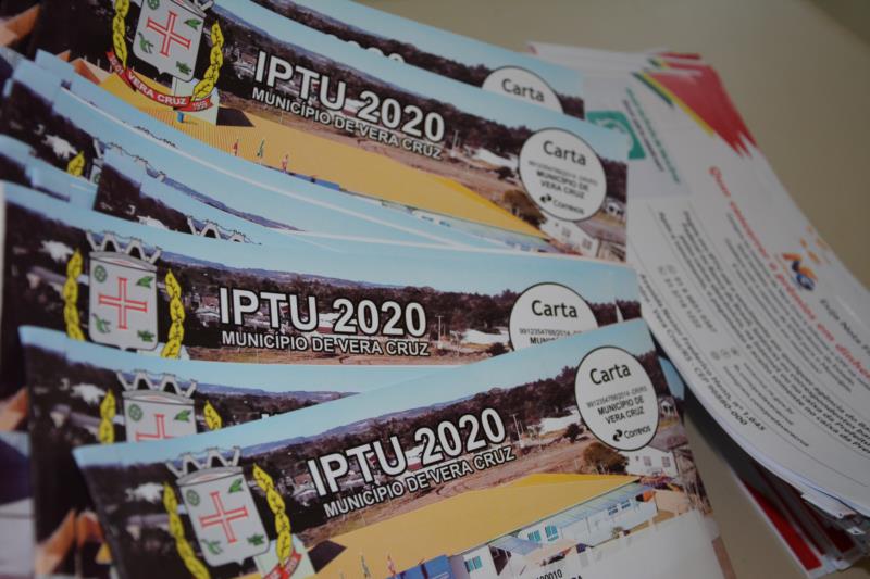 IPTU 2020 tem novas datas de vencimento em Vera Cruz