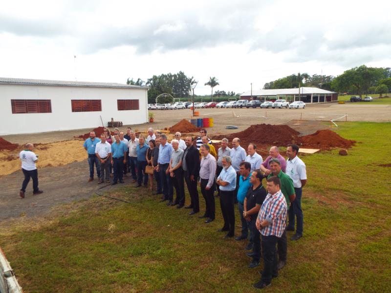 Ato marca inauguração das obras do Pavilhão da Agricultura Familiar