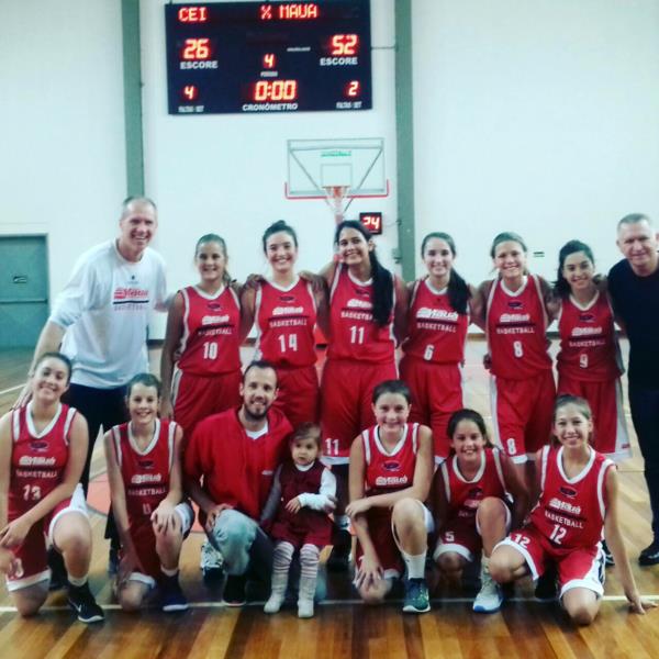 Equipes de basquete do Mauá são campeãs do Cergs