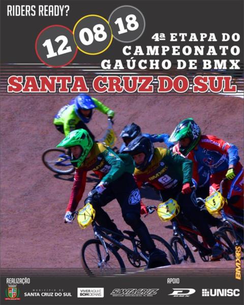 Quarta etapa do Campeonato Gaúcho de Ciclismo ocorre neste fim de semana