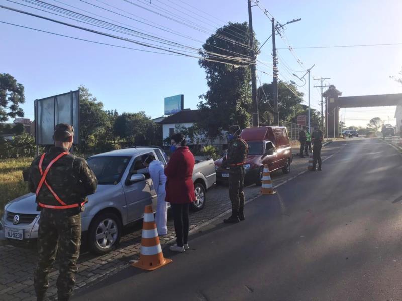 Triagem ocorre em quatro novos pontos em Santa Cruz do Sul