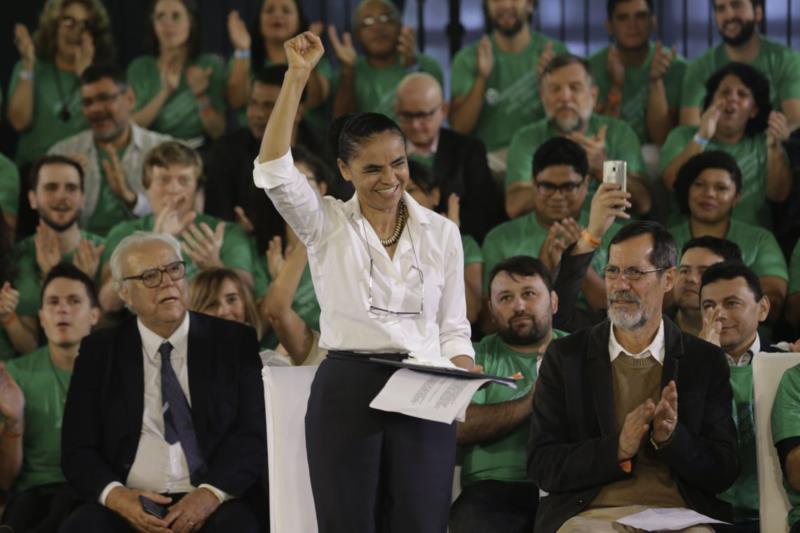 Rede oficializa Marina como candidata à Presidência da República