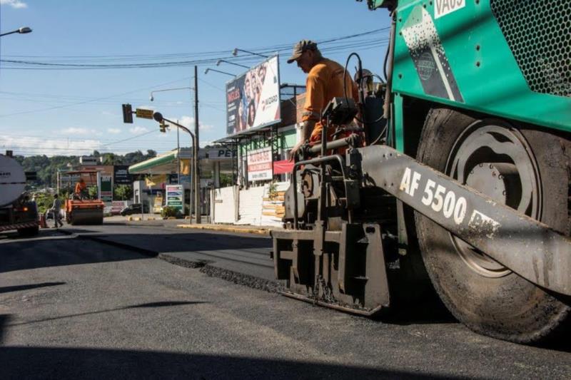 Pavimentação na Gaspar Silveira Martins deve ficar pronta em duas semanas