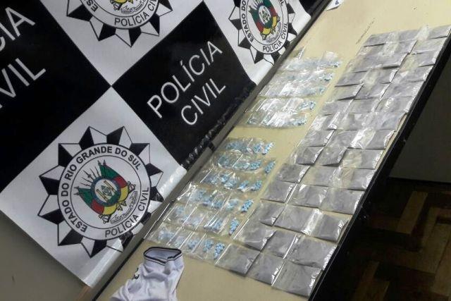 Polícia Civil apreende droga nova no Rio Grande do Sul