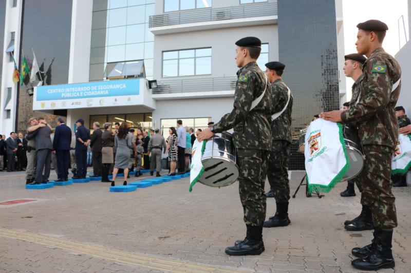 Centro Integrado de Segurança sedia formatura geral e inaugurações