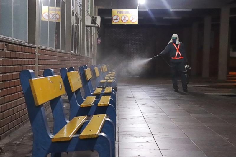 Venâncio realiza segunda etapa de sanitização