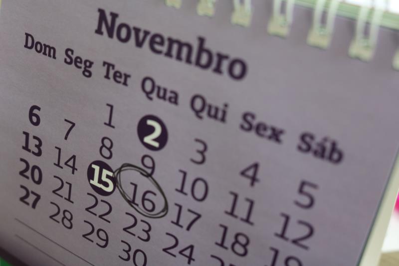 Prazo para inclusão de eventos no Calendário 2017 termina dia 16