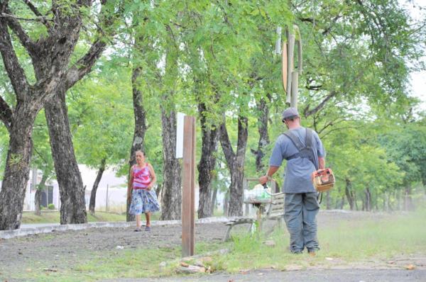 Caminhódromo à espera de revitalização